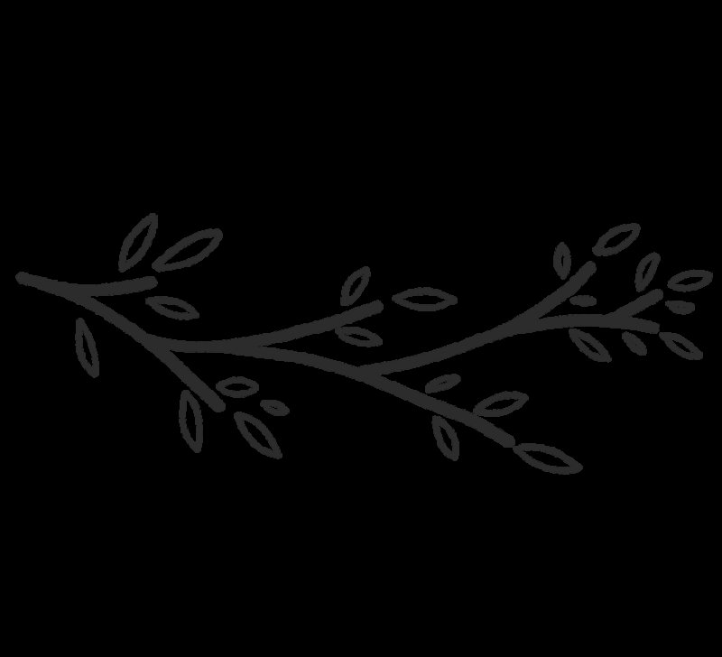 Стилизованная веточка