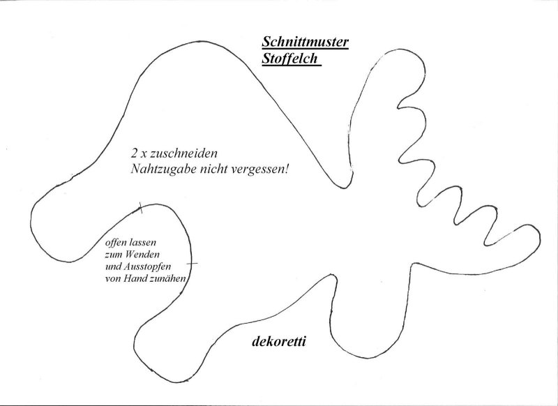 Шаблоны для новогодних игрушек из ткани