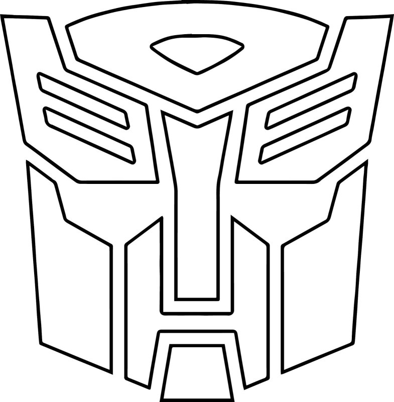 Знак автоботов и Десептиконов