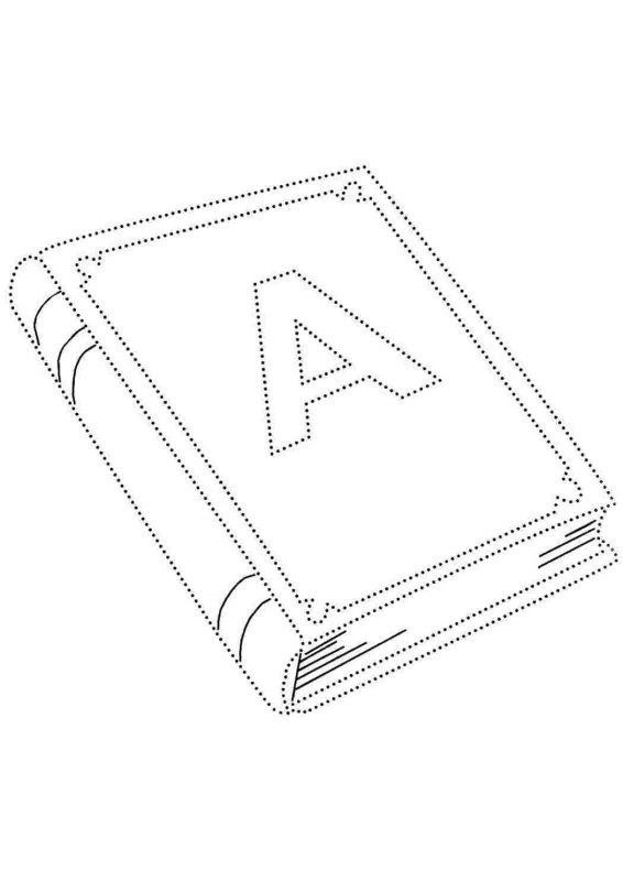 Раскраска "книга"