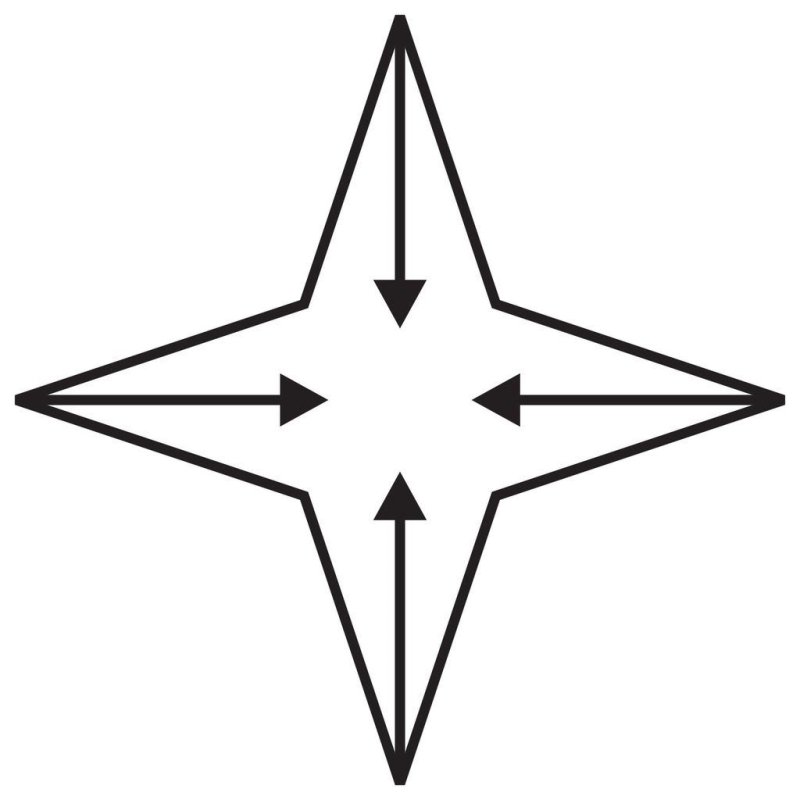 Четырехконечная звезда