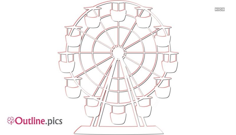 Колесо обозрения для малышей