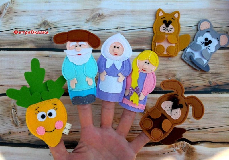 Куклы для пальчикового театра