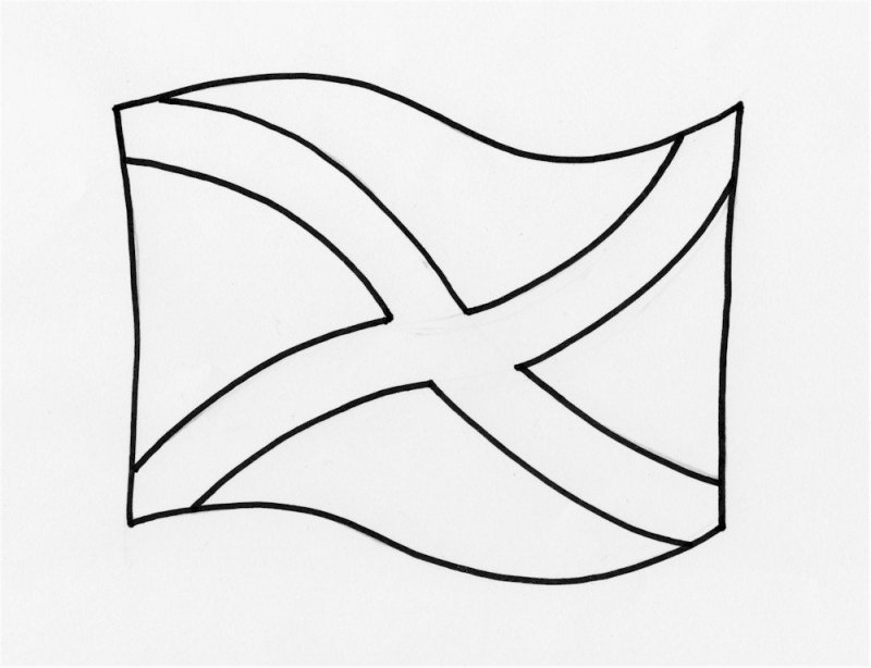 Флаг раскраска