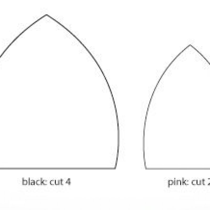 Лекало кошачьих ушек