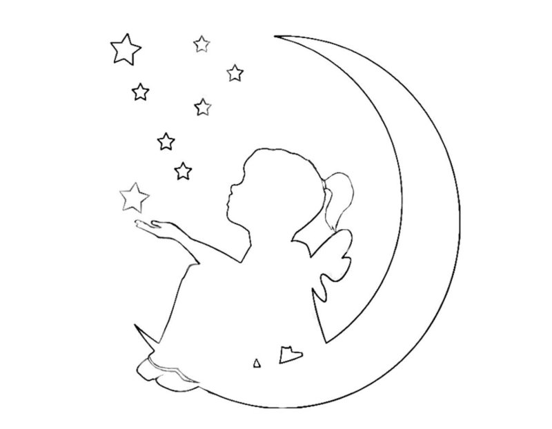 Трафареты на новый год месяц