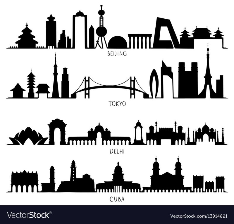 Силуэт города