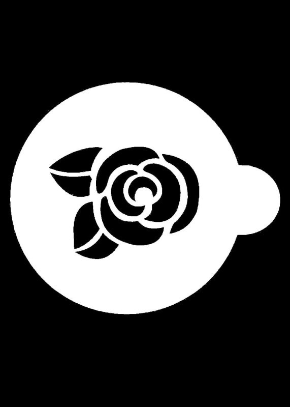 Рисунки на кофе трафареты