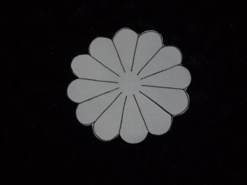 Ромашка из бумаги шаблон