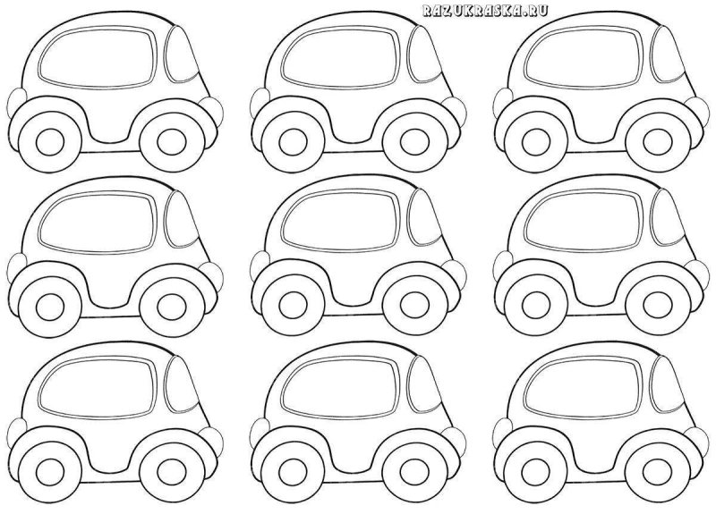 Машинка рисунок