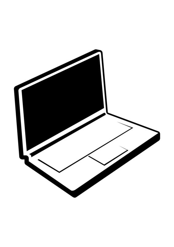 Ноутбук раскраска для детей