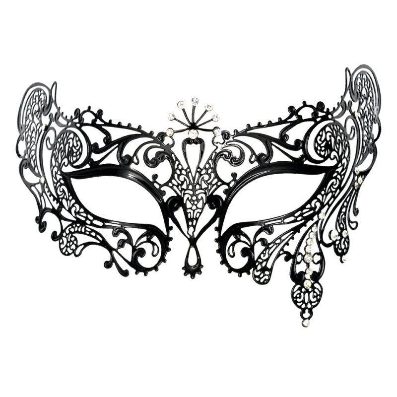 Маска карнавальная черная
