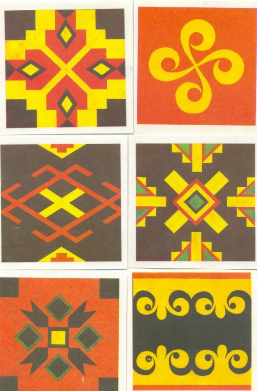 Кускар элемент башкирского орнамента