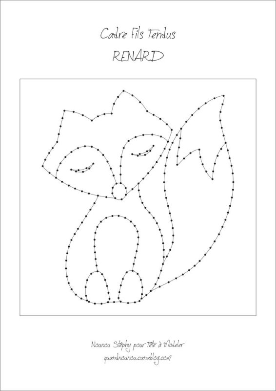 Стринг арт для начинающих схемы