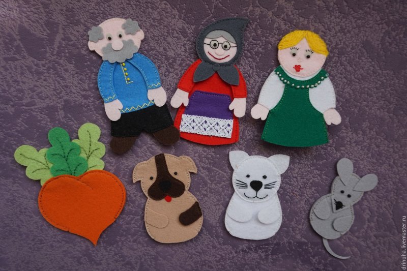 Куклы для пальчикового театра