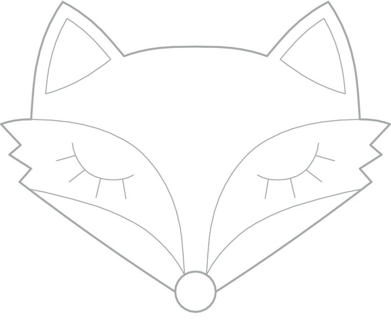 Маска лисы