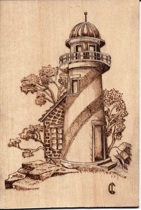 Маяк для выжигания