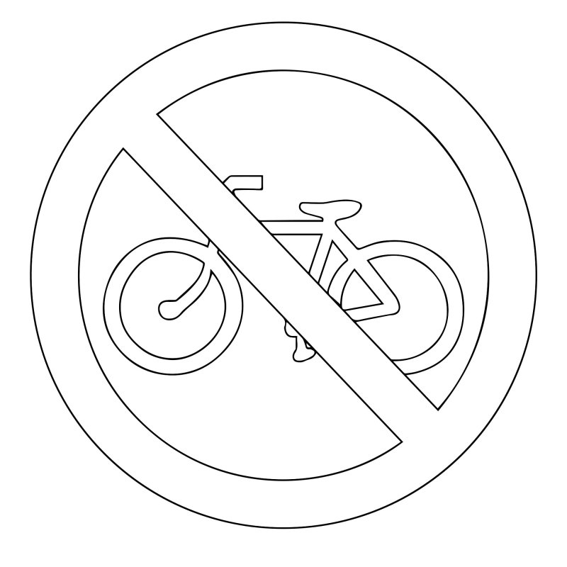 Дорожные знаки раскраска для детей