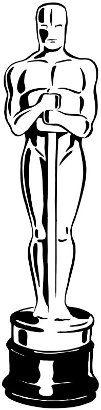 Статуэтка Оскар PNG