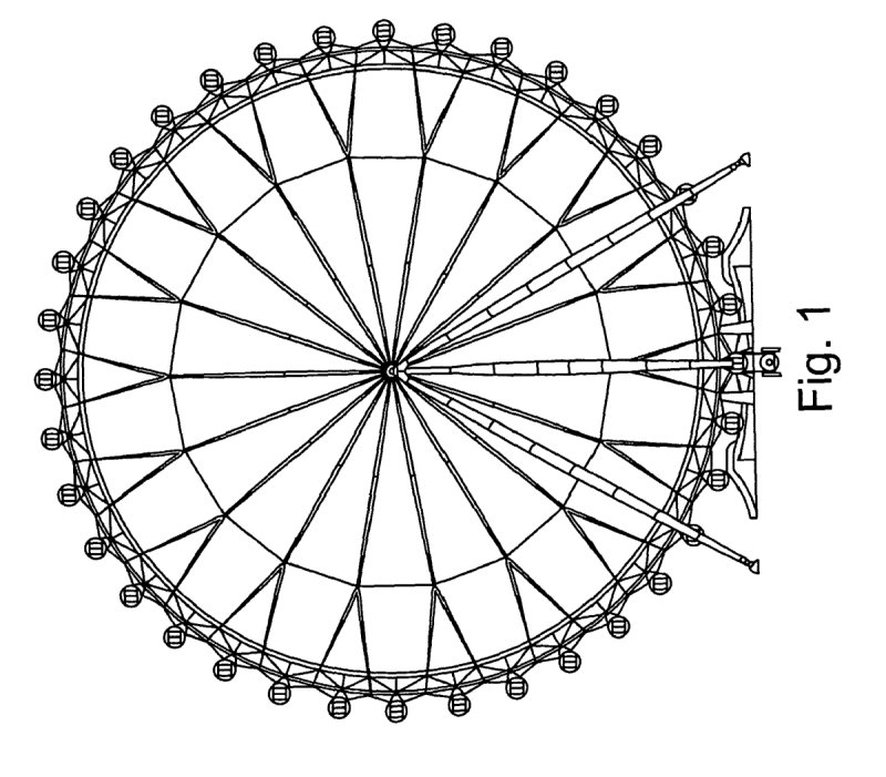 Колесо обозрения рисунок