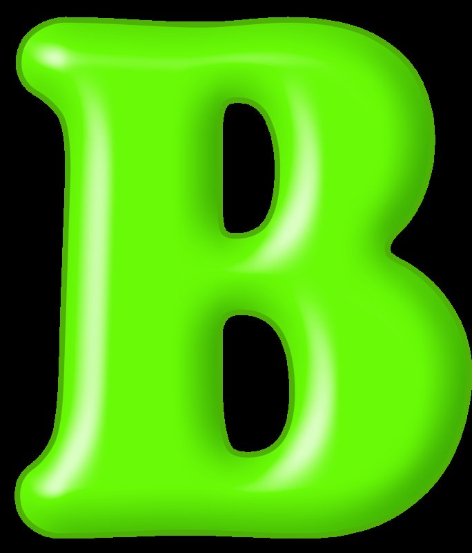 Цветные буквы