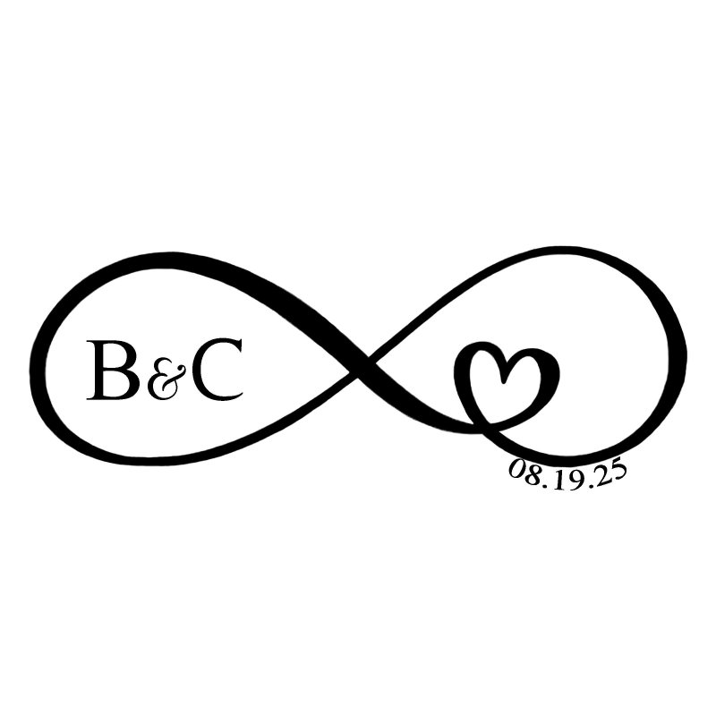 Бесконечность тату эскиз