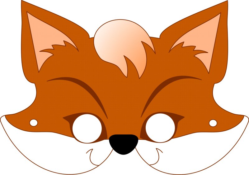 Маска лисы
