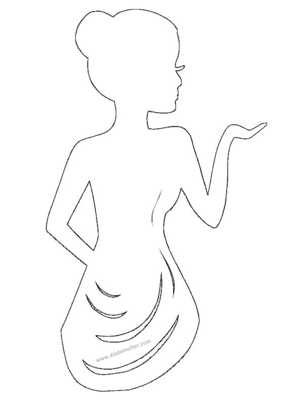 Силуэты вырезать