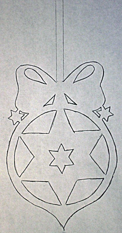 Шары из бумаги для украшения окон