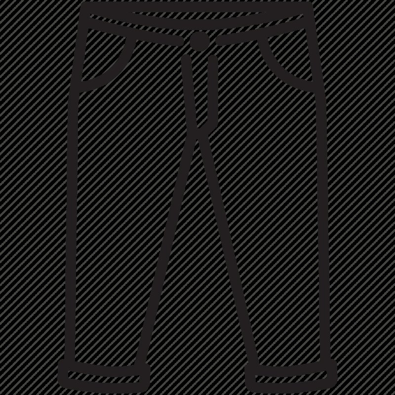 Раскраска штанишки