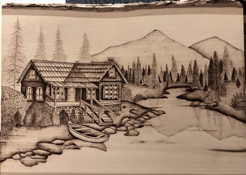 Эскизы для выжигания