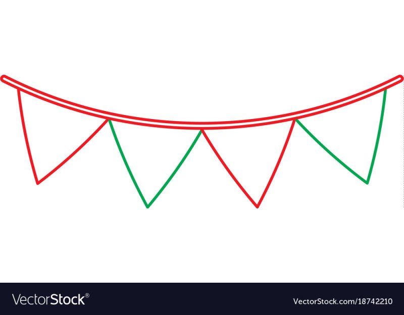 Флажки гирлянда шаблоны для печати
