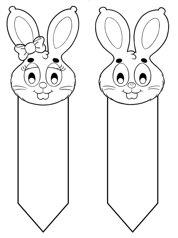 Закладки для книг раскраски