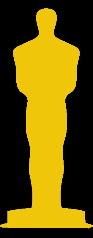 Статуэтка Оскар шаблон