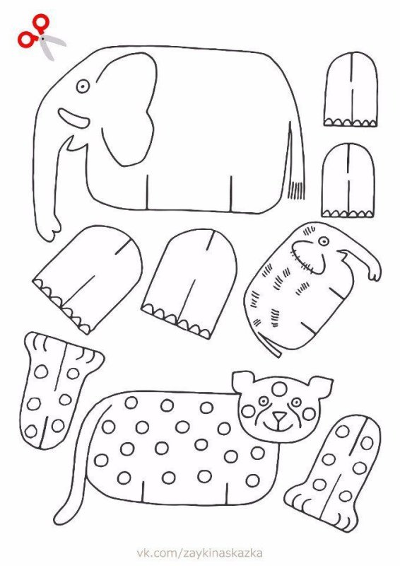 Поделки из бумаги выкройки