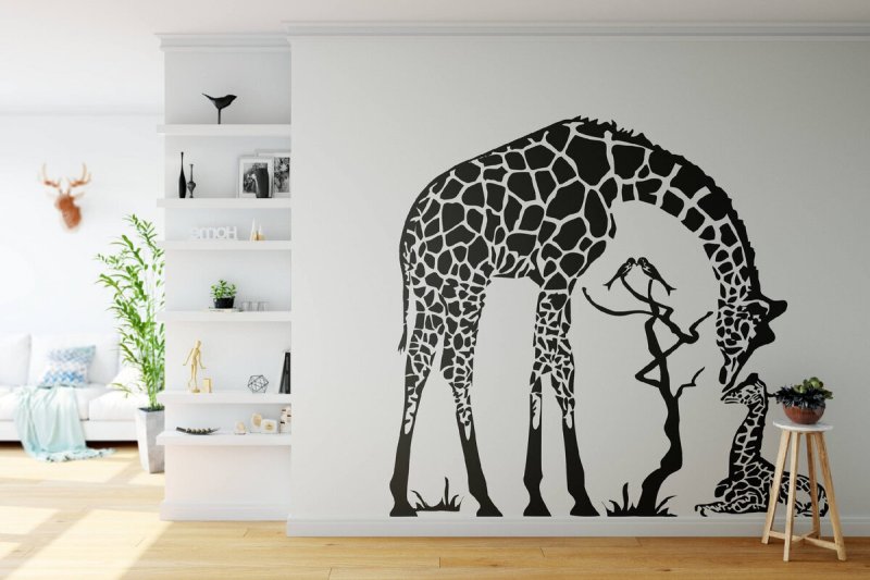 Трафареты для декора стен в детской