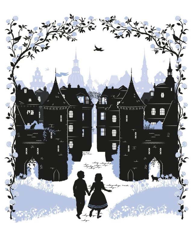 Силует снежной крролевы