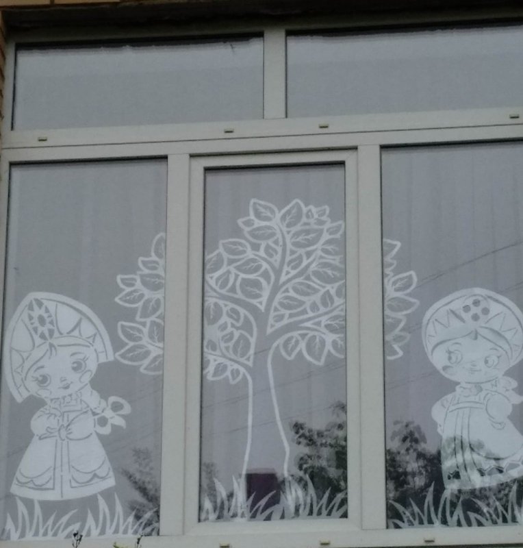 Вытынанки на окна