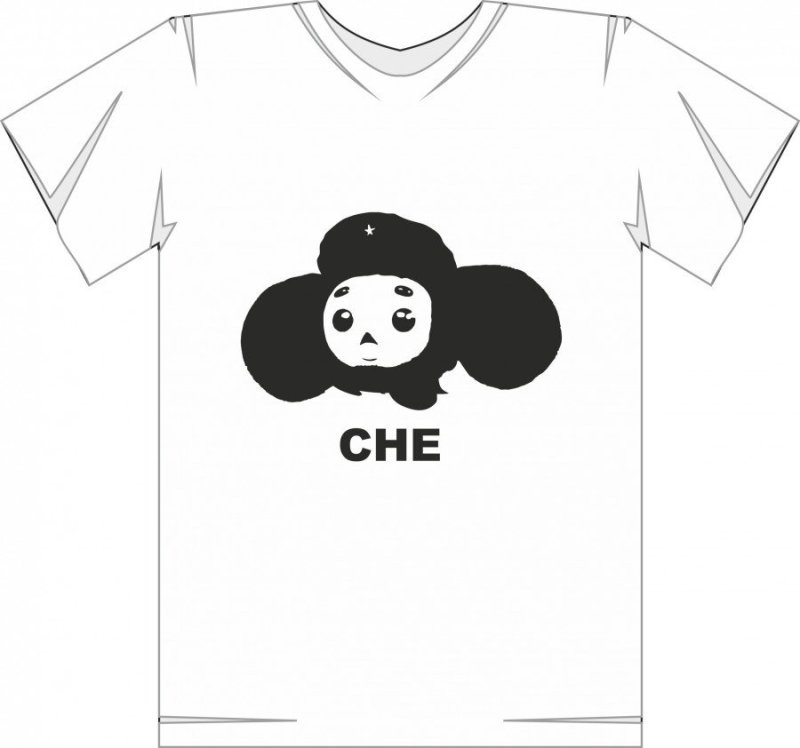 Футболка трафарет