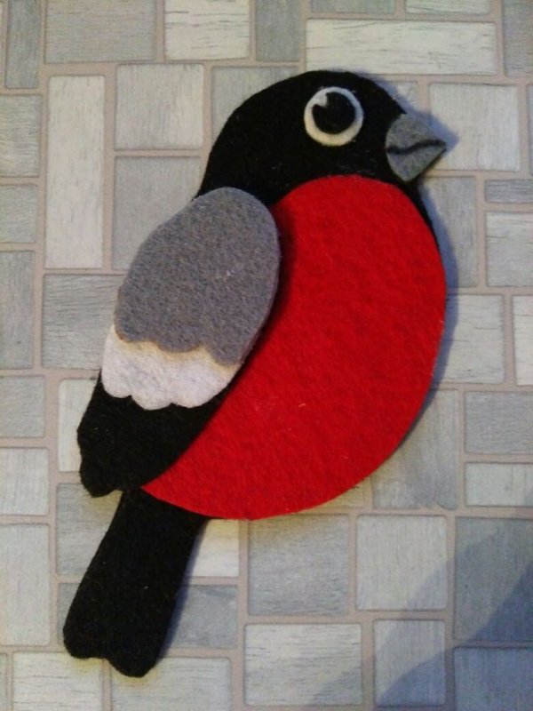 Поделка Снегирь