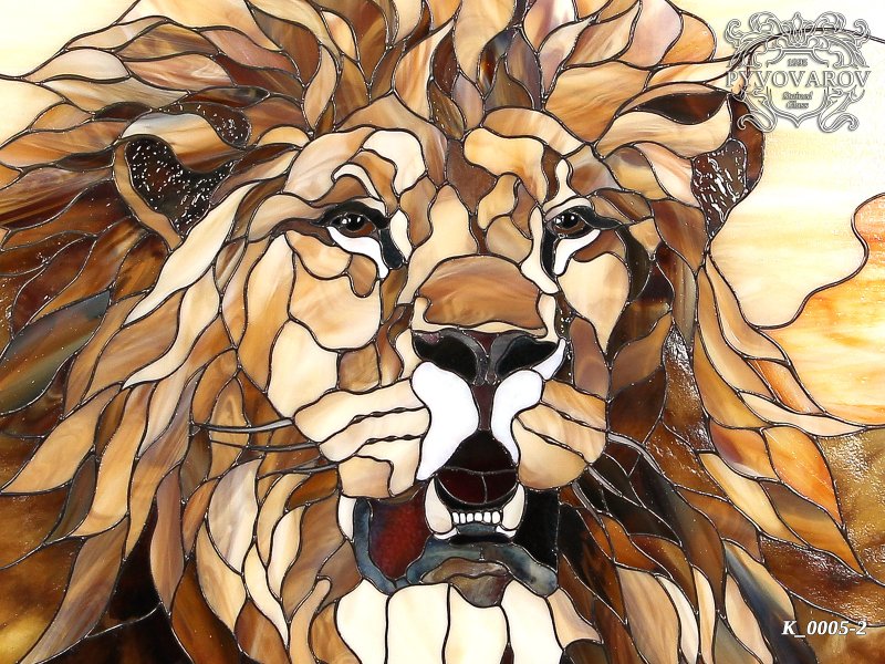 Панно витраж