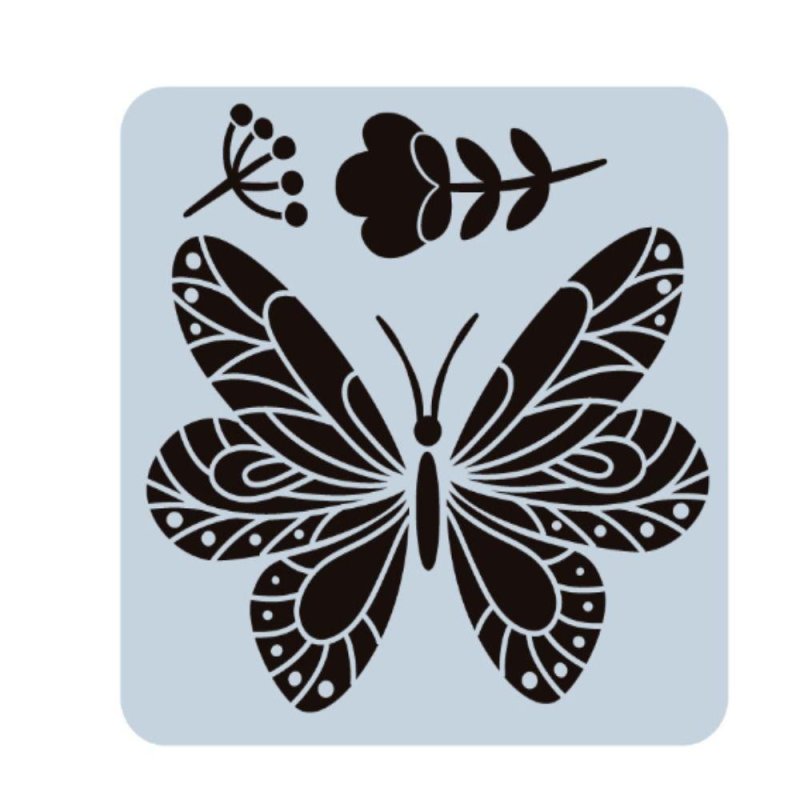 Трафарет 081 21х25 см. 889