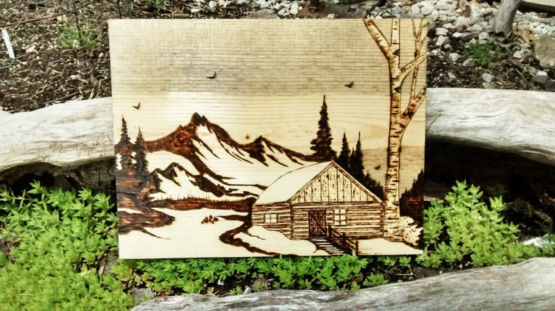 Рисунки для выжигания