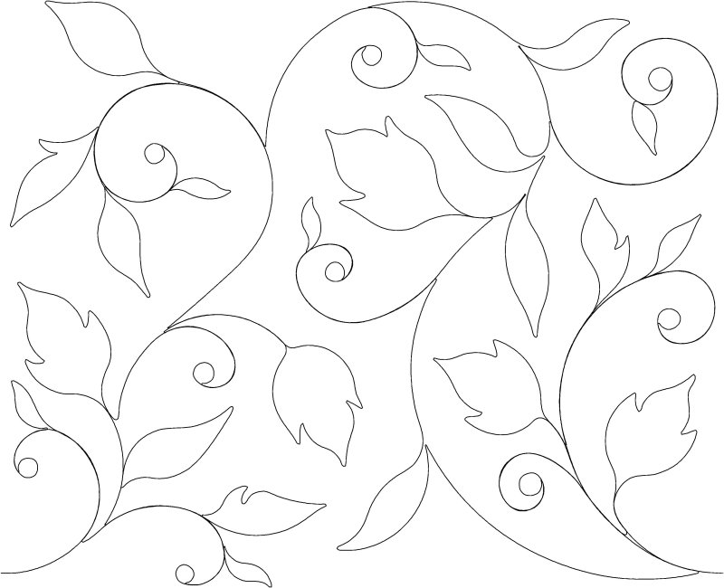 Трафареты узоров для вышивки