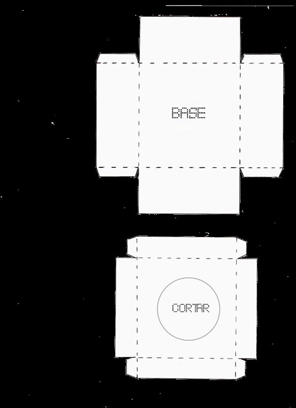 Чертеж коробочки из картона с крышкой своими руками
