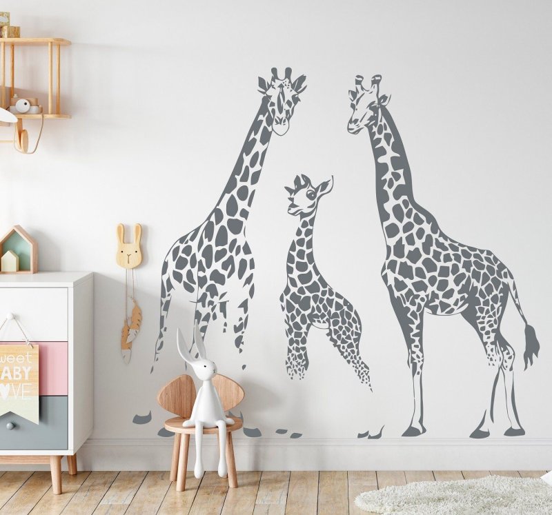 Рисунок Мандала с жирафом