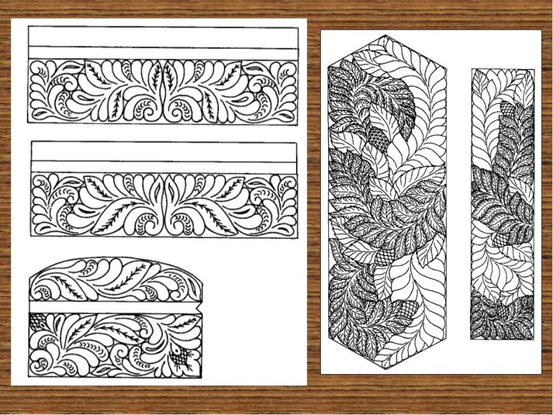 Орнамент для резьбы по дереву эскизы