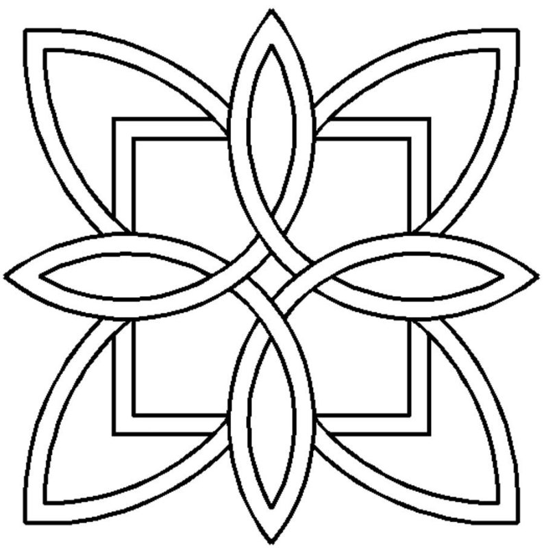 Орнамент геометрический легкий