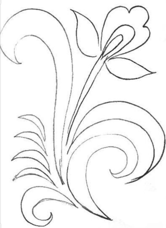 Узоры карандашом