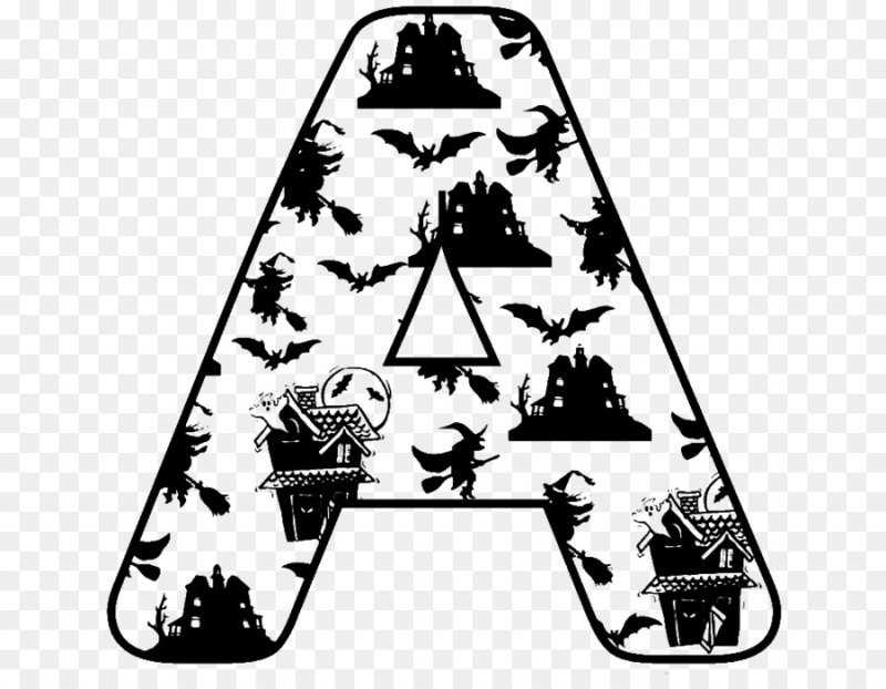 Буквы для Хэллоуина